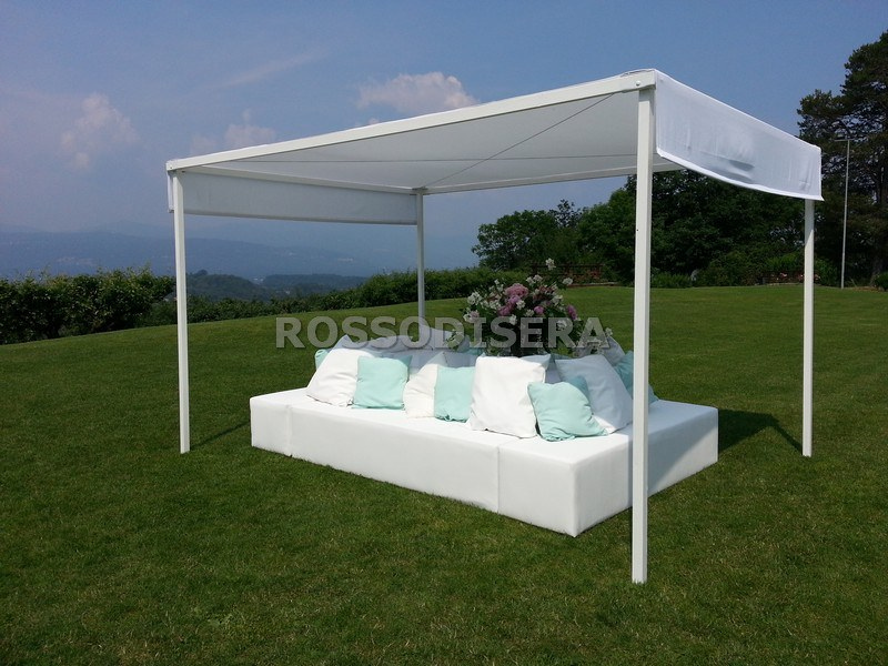 Noleggio Arredi Lounge: Isola small 3x2 mt a Milano